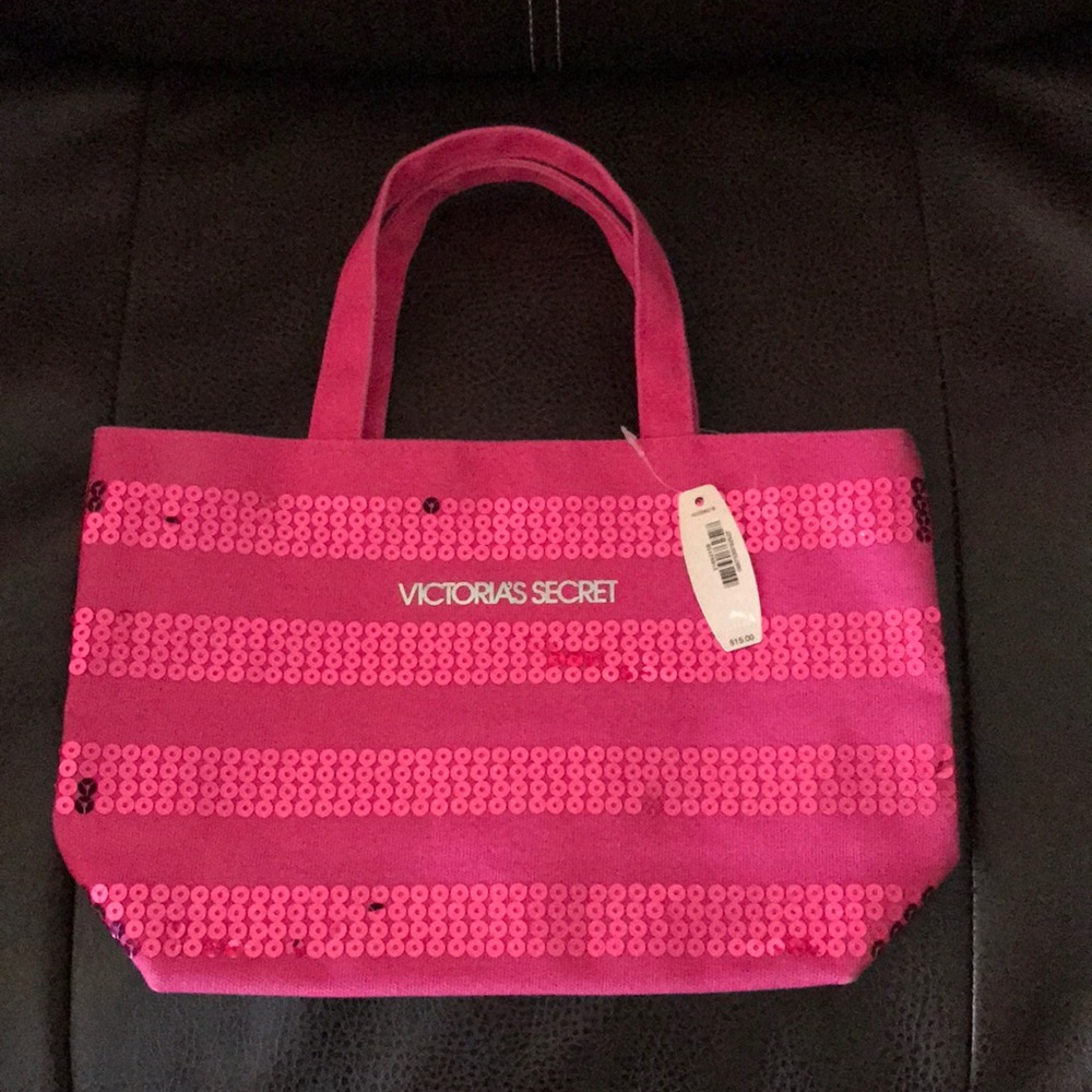 Victoria’s Secret Mini Sequin Tote NWT! FIRM
